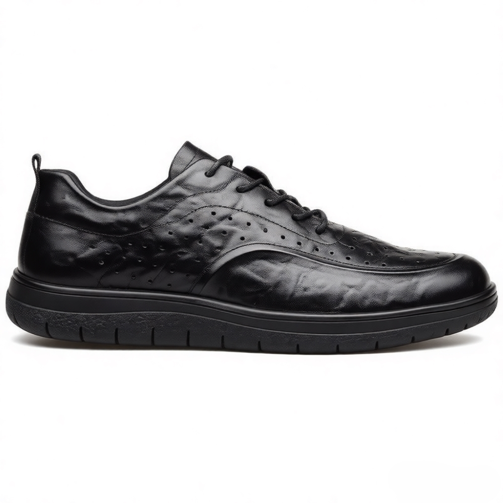 Men Shoes For Office Work - Sapatos casuais de couro genuíno, elegante,