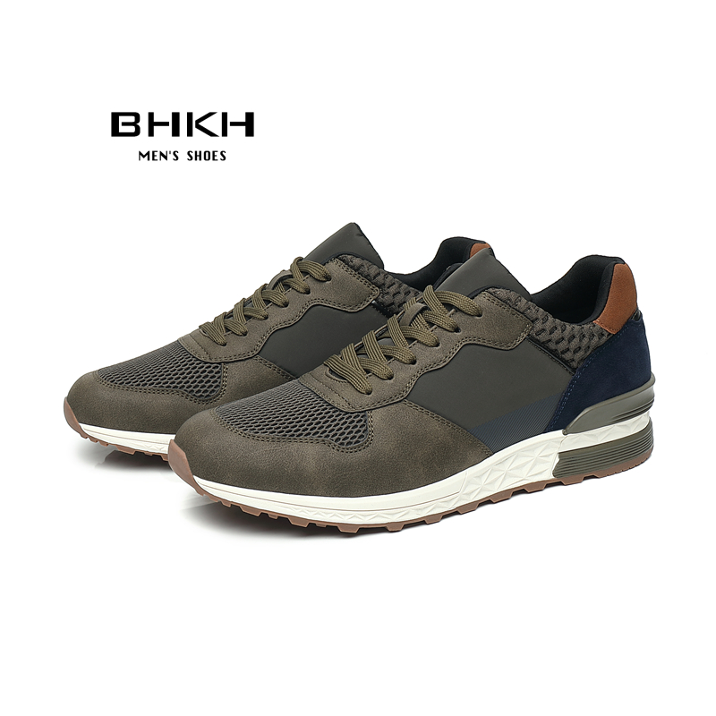 Men Shoes Zegna - KNBR Tênis casuais masculinos formadores de