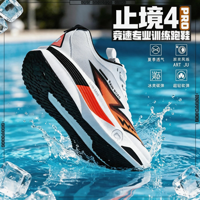 Men Shoes Running - Tênis Profissional para Maratona com Painel