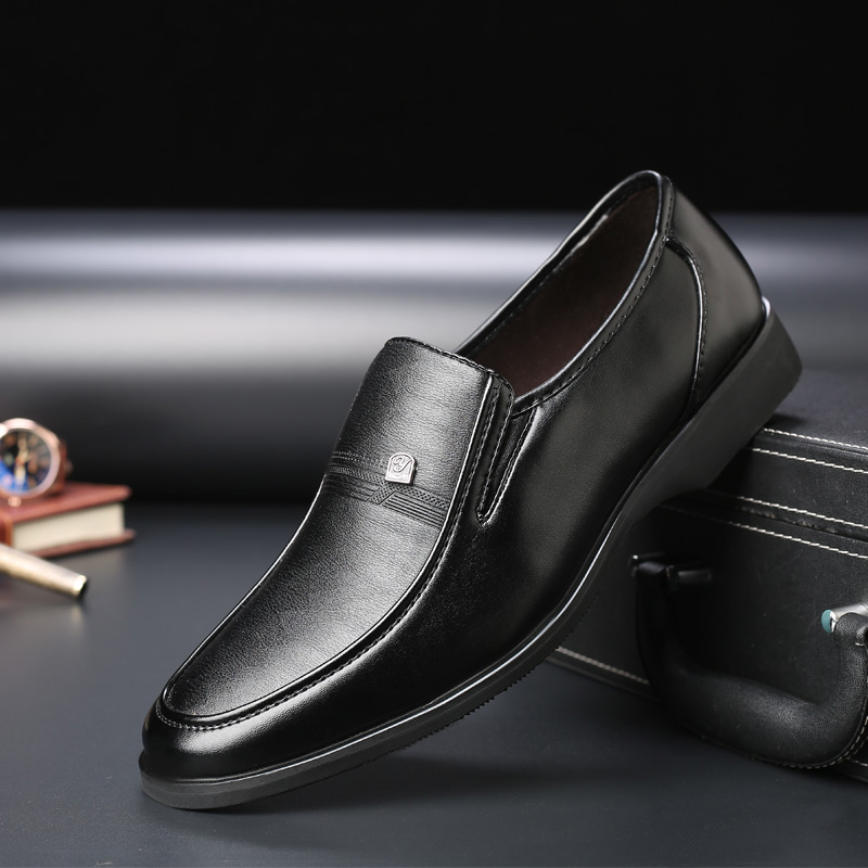 Men'S Shoes Different Types - Sapatos sociais masculinos confortáveis, de couro,