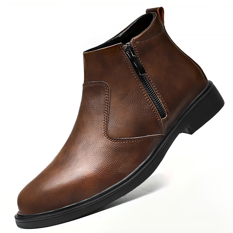 Men'S Shoes Business Casual - Novos Sapatos de Couro de Cano