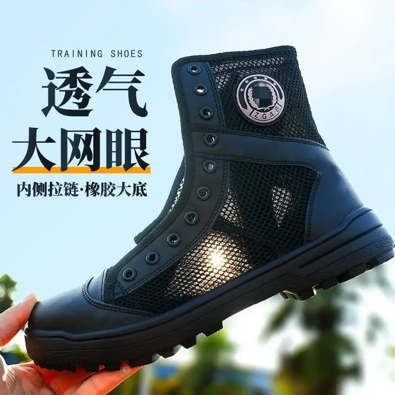 Men'S Shoes Low Top - Botas Táticas Masculinas de Verão em