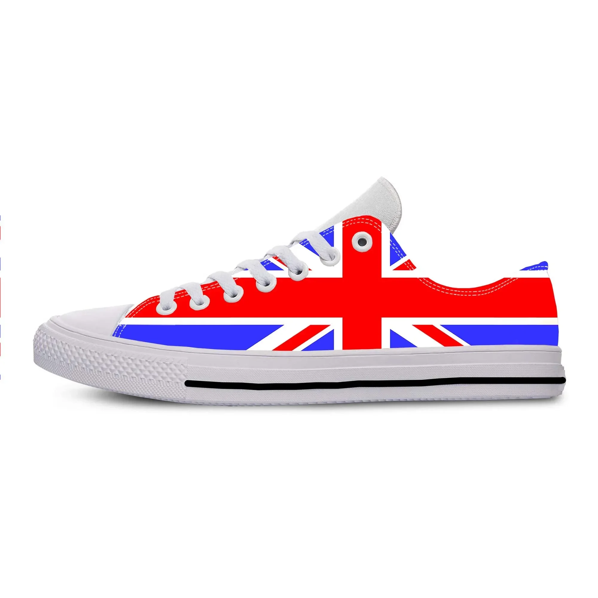 Men Shoes Uk - Sapatos casuais de tecido com estampa