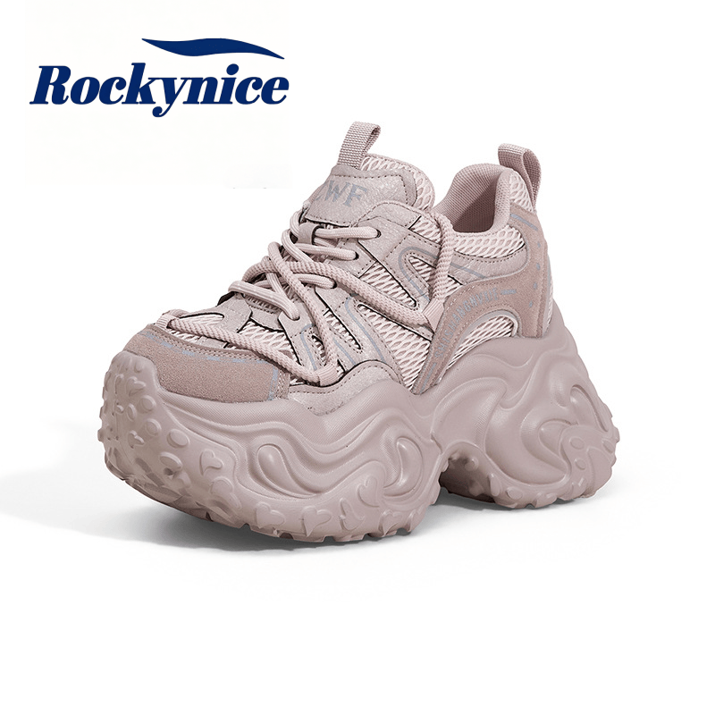 Mesh Trainer Breathable - Novos Tênis de Plataforma Alta para