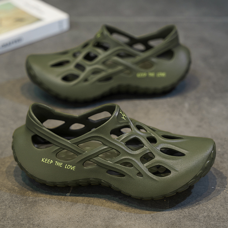 Men'S Shoes Business Casual - Sandálias Masculinas de Verão Leves em