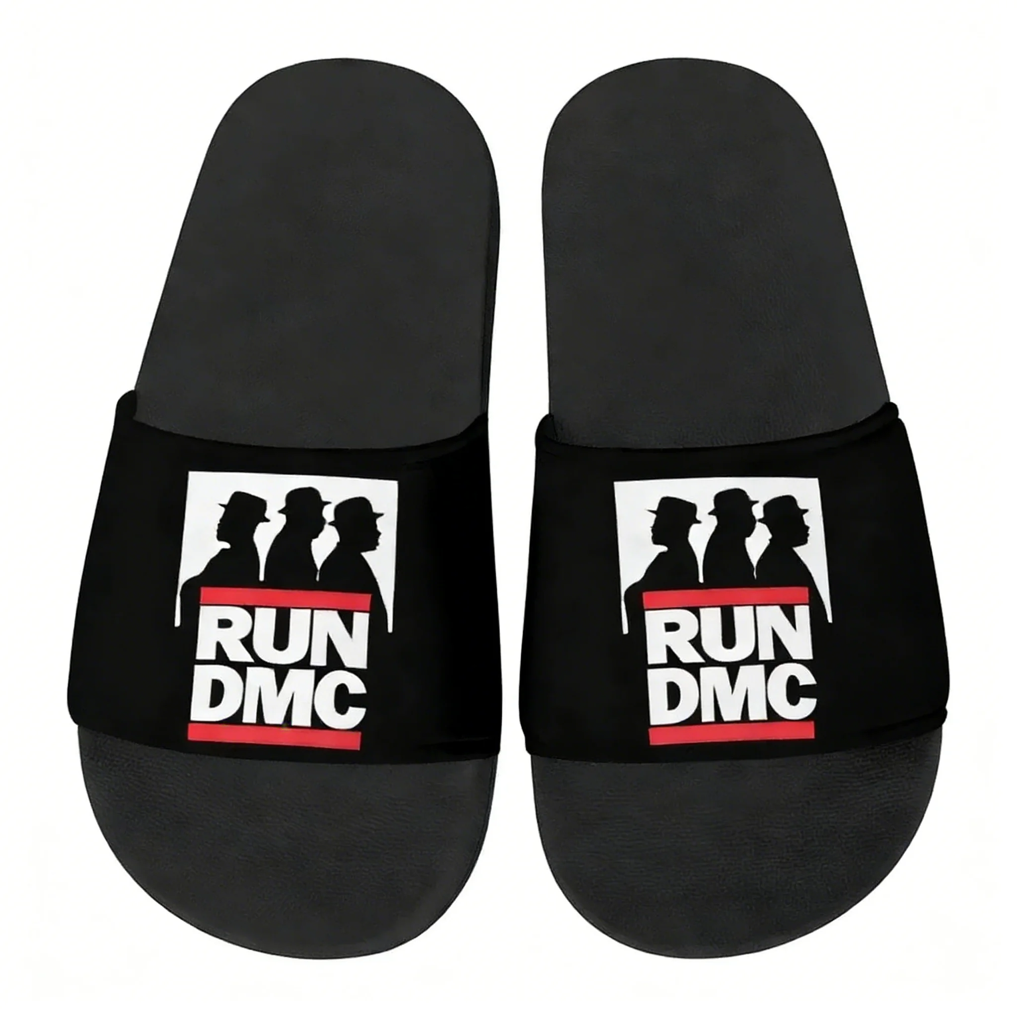 Men Shoes Running - Sandálias Run DMC, Chinelos para Casa,