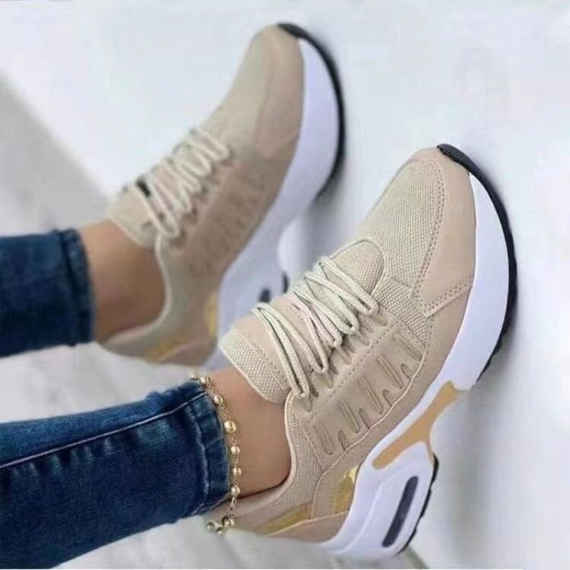 Mesh Trainer Breathable - Tênis feminino de plataforma com amortecimento