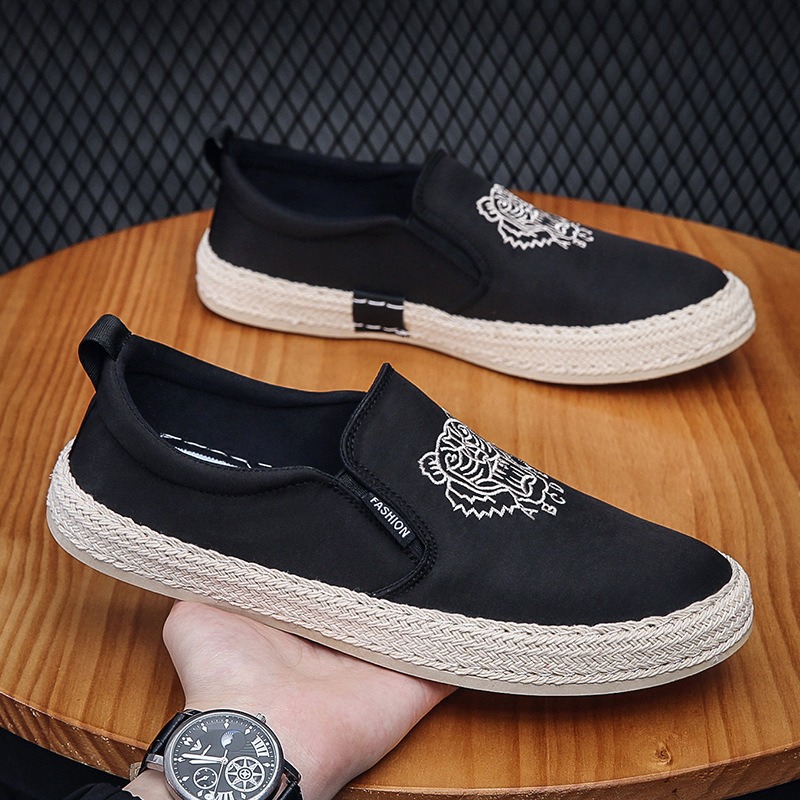 Preto sapatos respiráveis para - Men'S Shoes Loafers Casual avaliação e preço