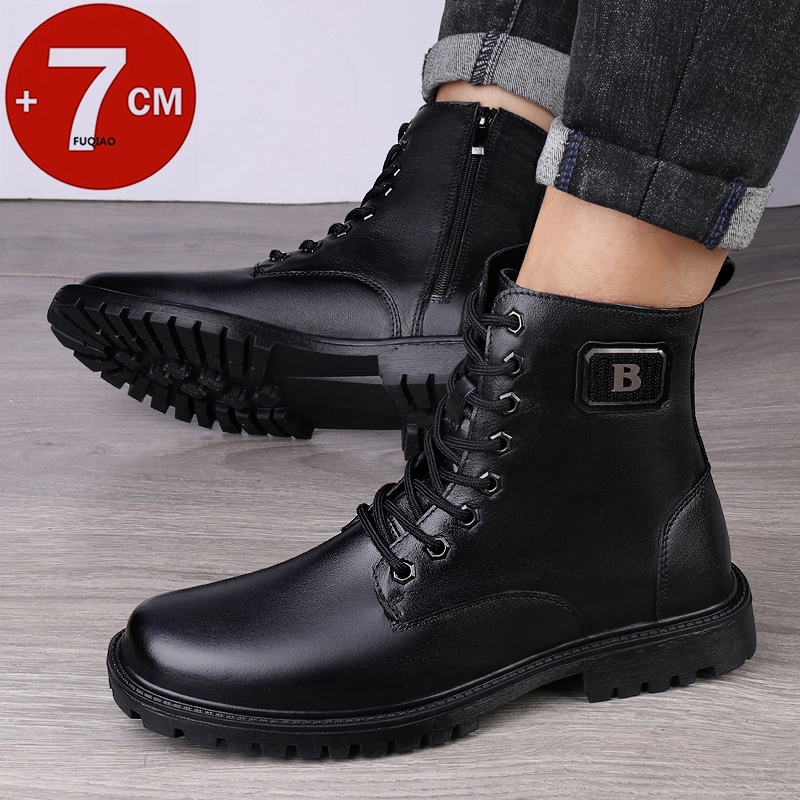 Botas de elevador de couro gen - Men'S Shoes Business Casual avaliação e preço