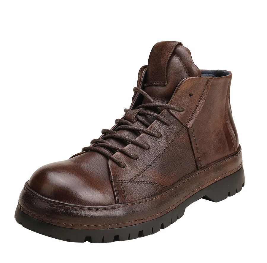 Botas de tornozelo masculinas  - Men'S Shoes Brogues avaliação e preço