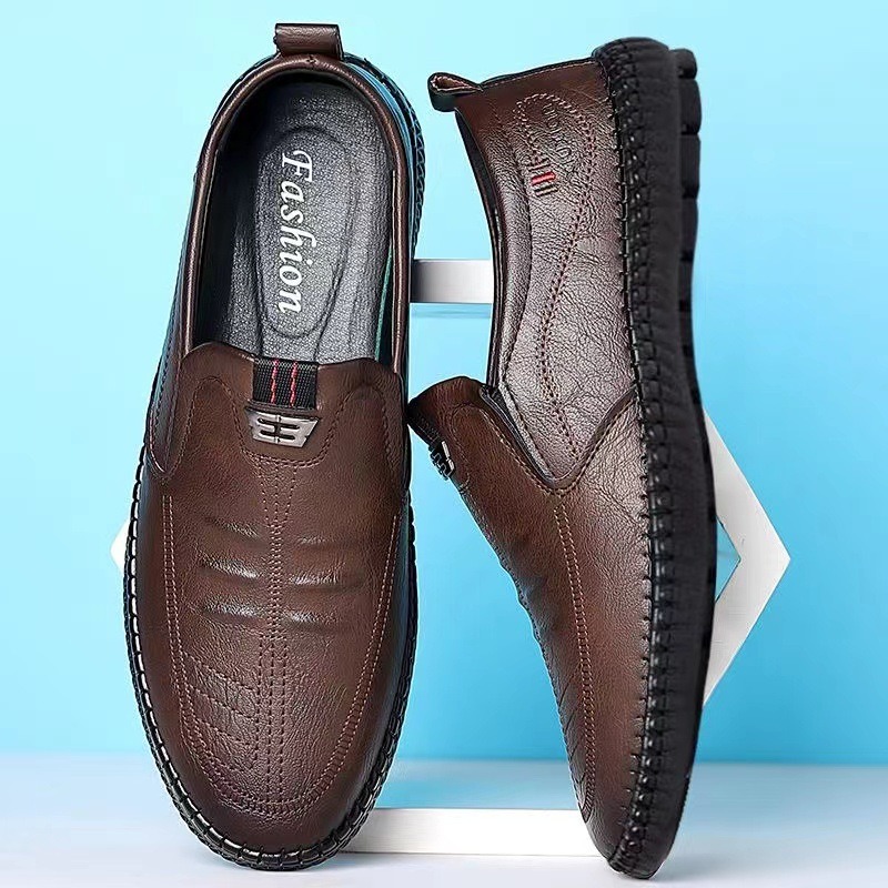 Sapatos Casuais Masculinos em  - Men Shoes For Office Work avaliação e preço