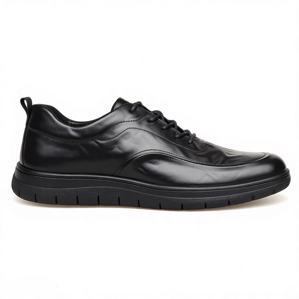 Sapatos casuais de couro genuí - Men Shoes For Office Work avaliação e preço