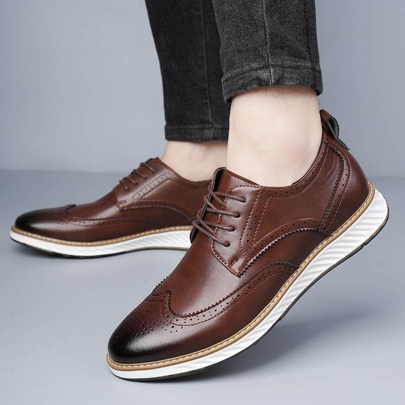 Sapatos de negócios casuais ma - Men Shoes For Office Work avaliação e preço