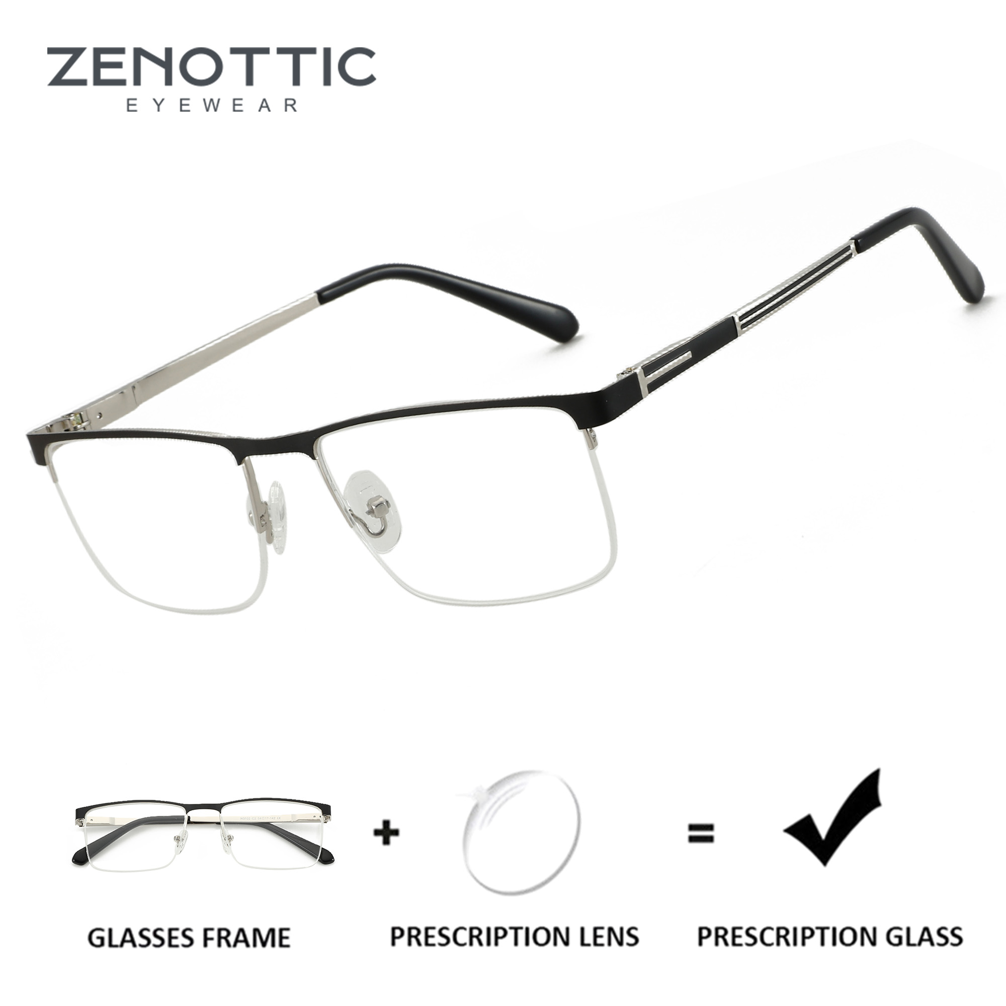Zenottic óculos masculinos de  - Men Shoes Zegna avaliação e preço