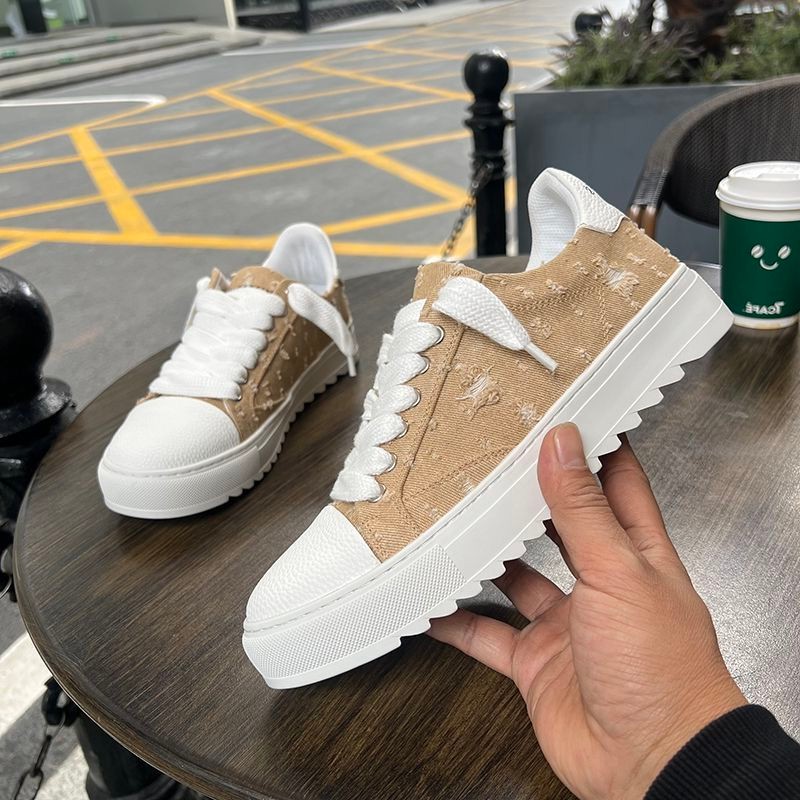 Tênis de lona versáteis e mode - Men'S Shoes Low Top avaliação e preço