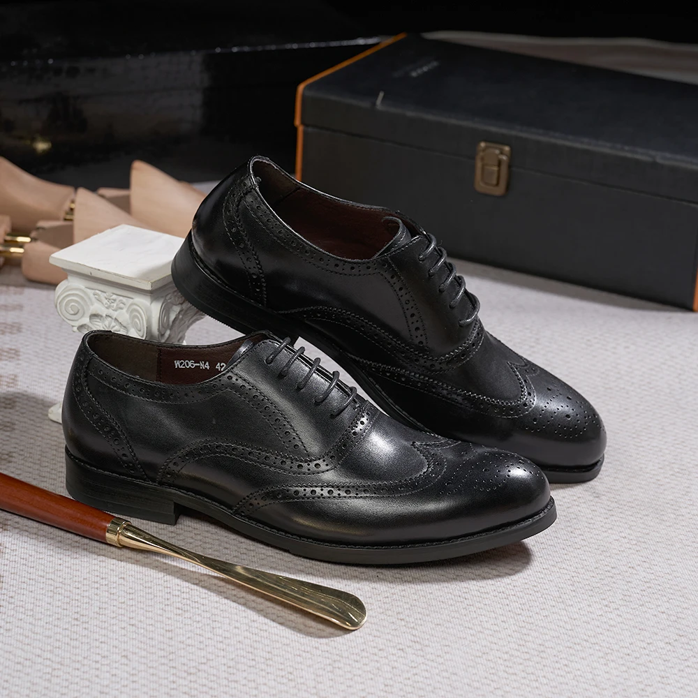 Brogue estilo masculino oxford - Monk Strap Shoe avaliação e preço