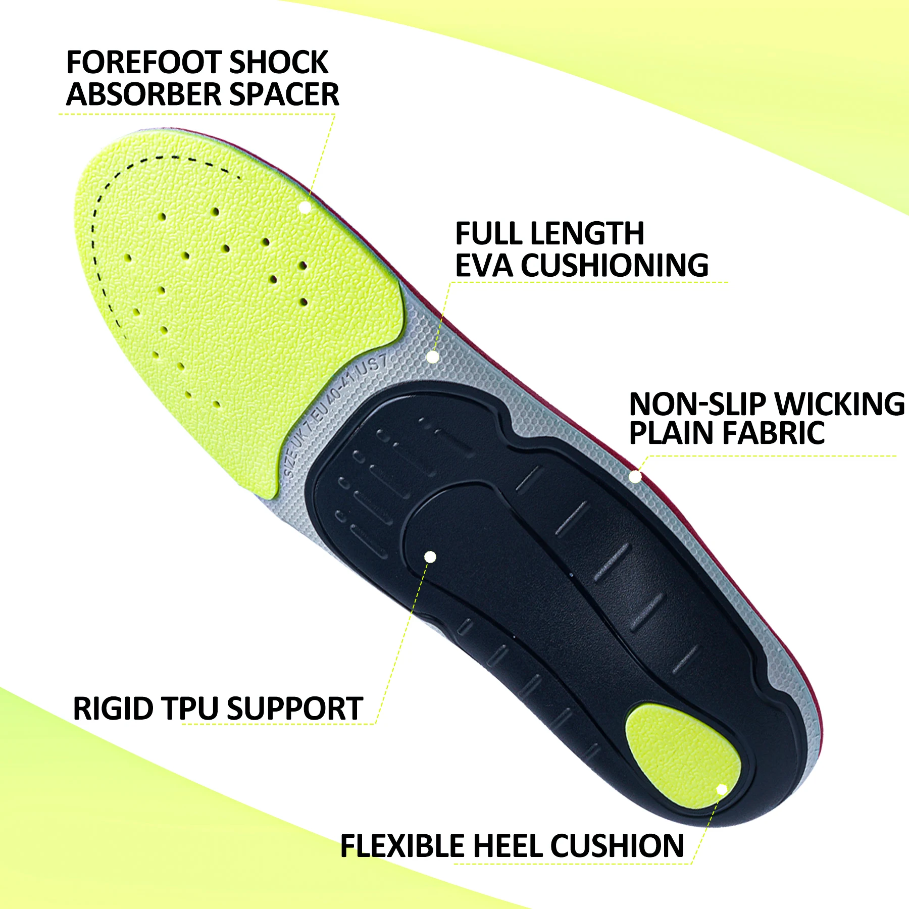 Fascite plantar palmilha ortop - Men'S Shoes Plantar Fasciitis avaliação e preço