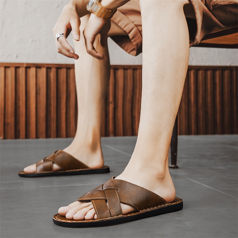 Sandálias casuais masculinas d - Men'S Shoes Business Casual avaliação e preço