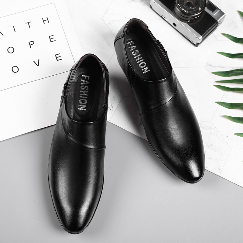 Homens sapatos de couro do plu - Men Shoes For Office Work avaliação e preço