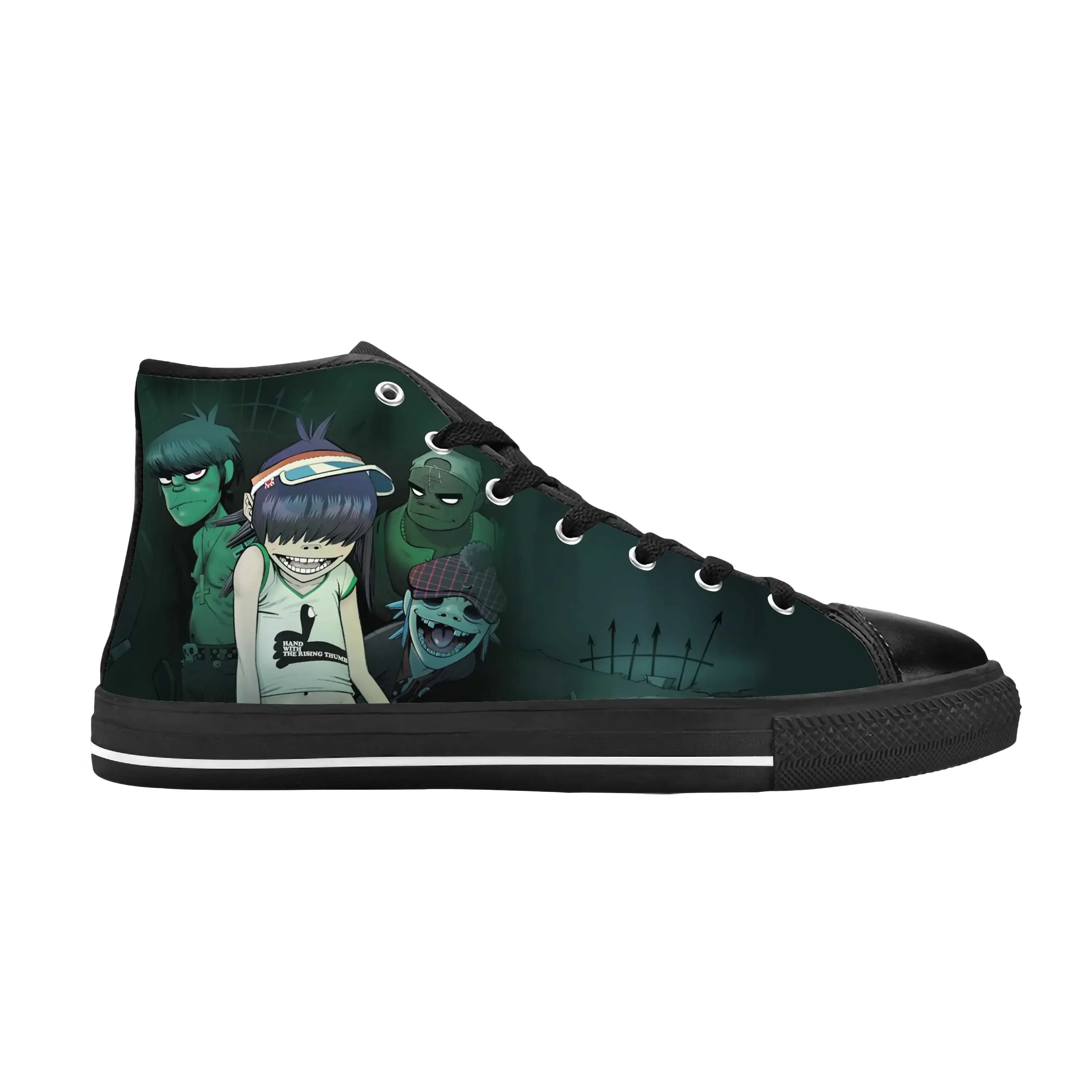 Gorillaz UK Rock Band Hip-Hop  - Men Shoes Uk avaliação e preço