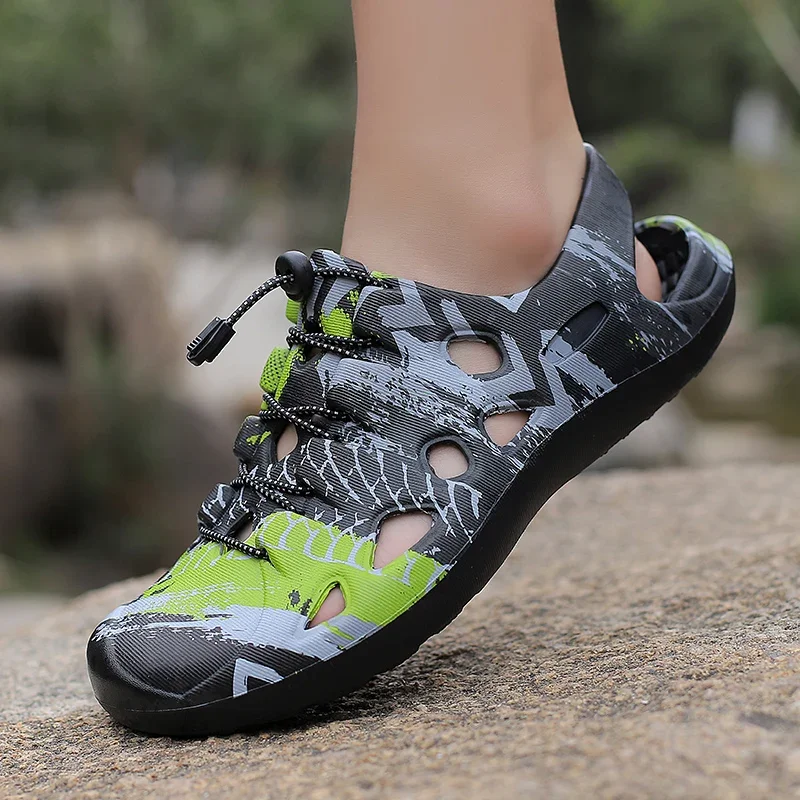 Novas sandálias de pesca dos h - Sandal Sport Outdoor avaliação e preço