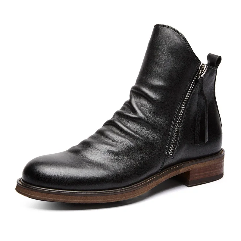 Moda masculina chelsea botas d - Men'S Shoes Low Top avaliação e preço