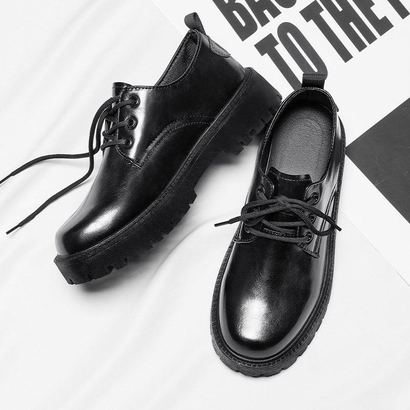 Sapatos casuais de couro mascu - Men Shoes For Office Work avaliação e preço