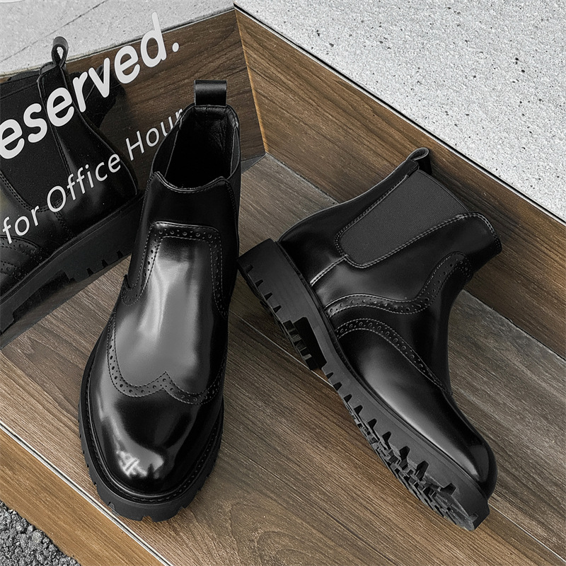 Tamanho grande moda masculina  - Men'S Shoes Brogues avaliação e preço
