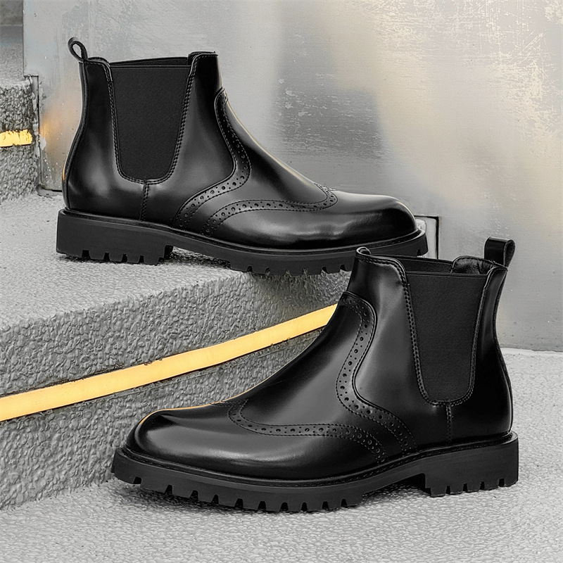 Tamanho grande moda masculina  - Men'S Shoes Brogues avaliação e preço