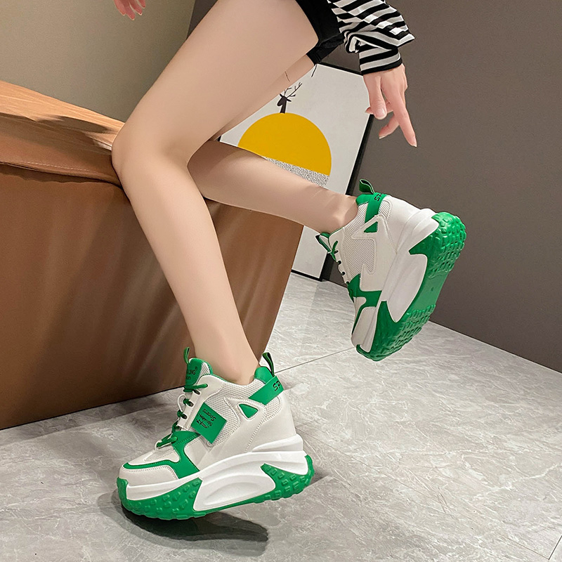Tênis Feminino Plataforma Alta - Mesh Trainer Breathable avaliação e preço