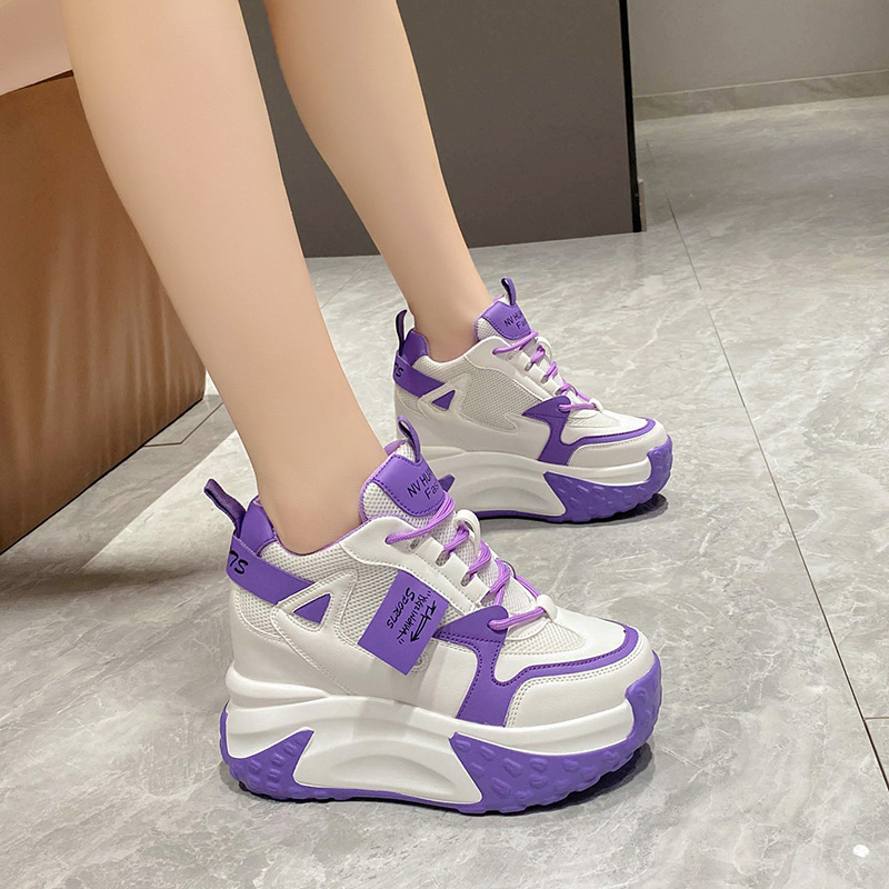 Tênis Feminino Plataforma Alta - Mesh Trainer Breathable avaliação e preço