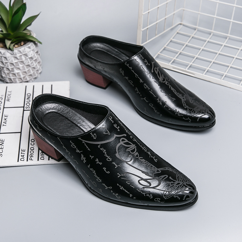 Mules de Couro Marrom para Hom - Men'S Shoes Slip On avaliação e preço