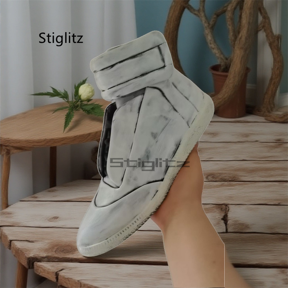 Botas Casuais Brancas de Cano  - Men'S Shoes Low Top avaliação e preço