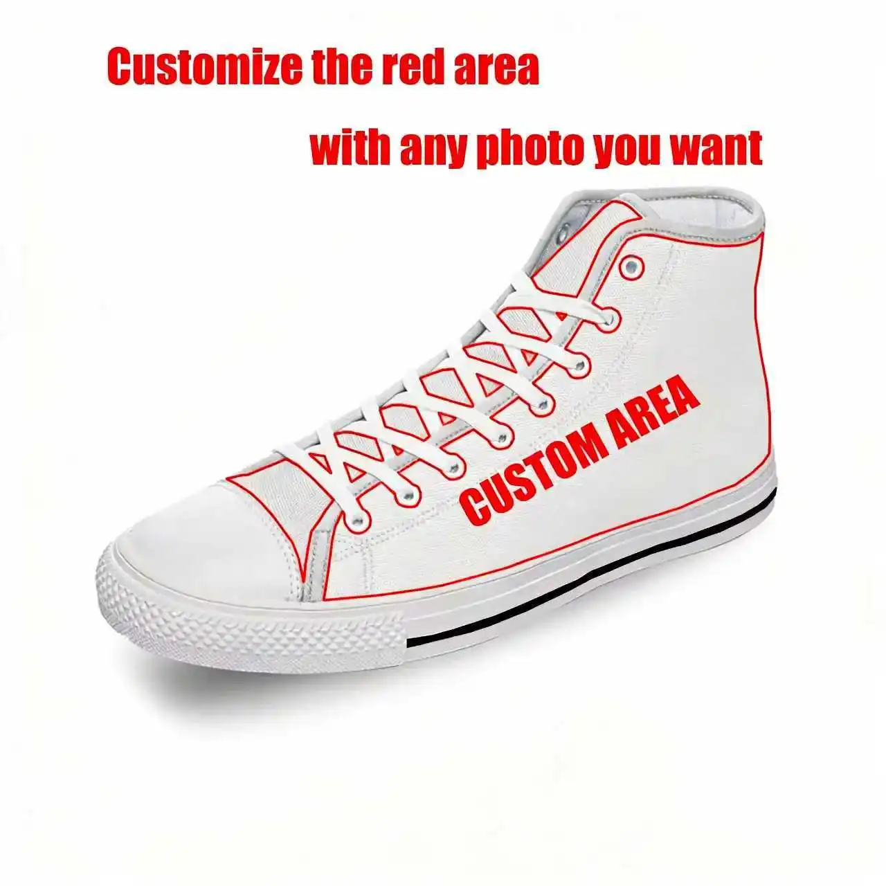 Tênis de Lona Cano Alto com Es - Men Shoes Uk avaliação e preço