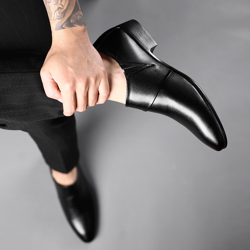 Oxfords sapatos de couro para  - Men Shoes For Office Work avaliação e preço
