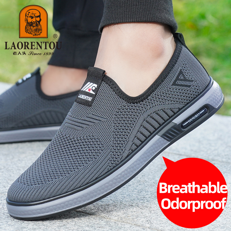 LAORENTOU-Sapatos de malha res - Men Shoes Zegna avaliação e preço