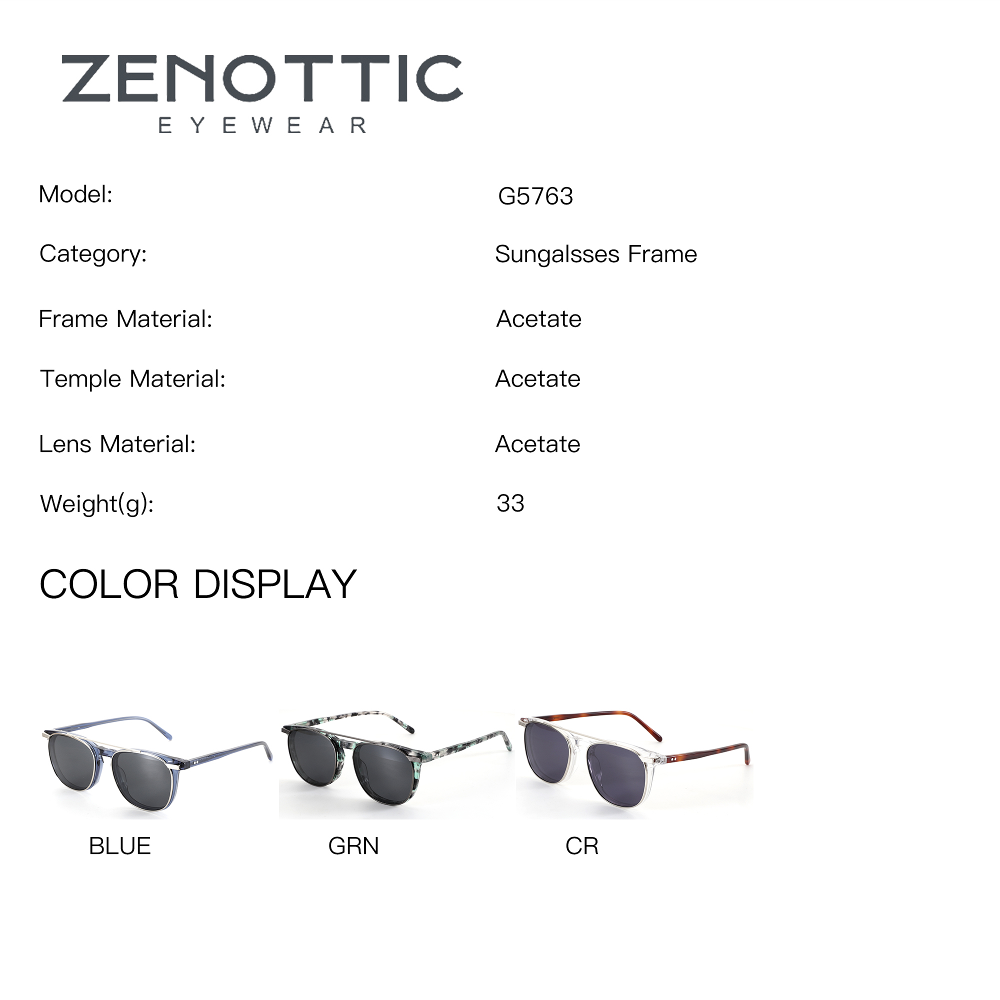 ZENOTTIC Óculos de prescrição  - Men Shoes Zegna avaliação e preço