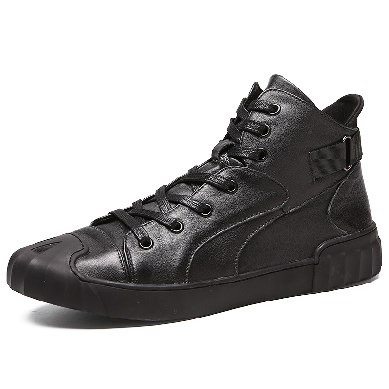 Botas Curtas Casuais de Couro  - Men'S Shoes Business Casual avaliação e preço