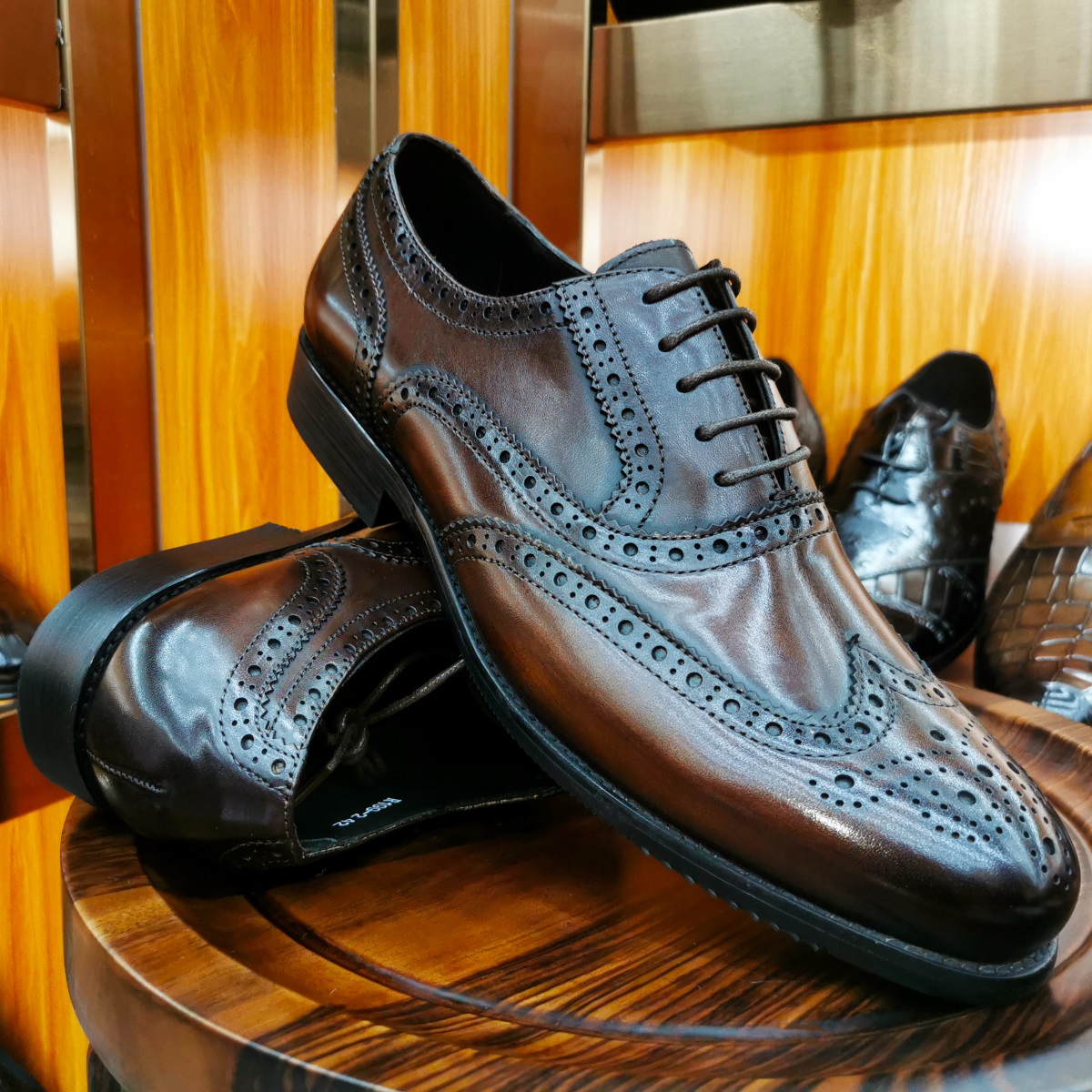 Sapatos masculinos de luxo cou - Monk Strap Shoe avaliação e preço