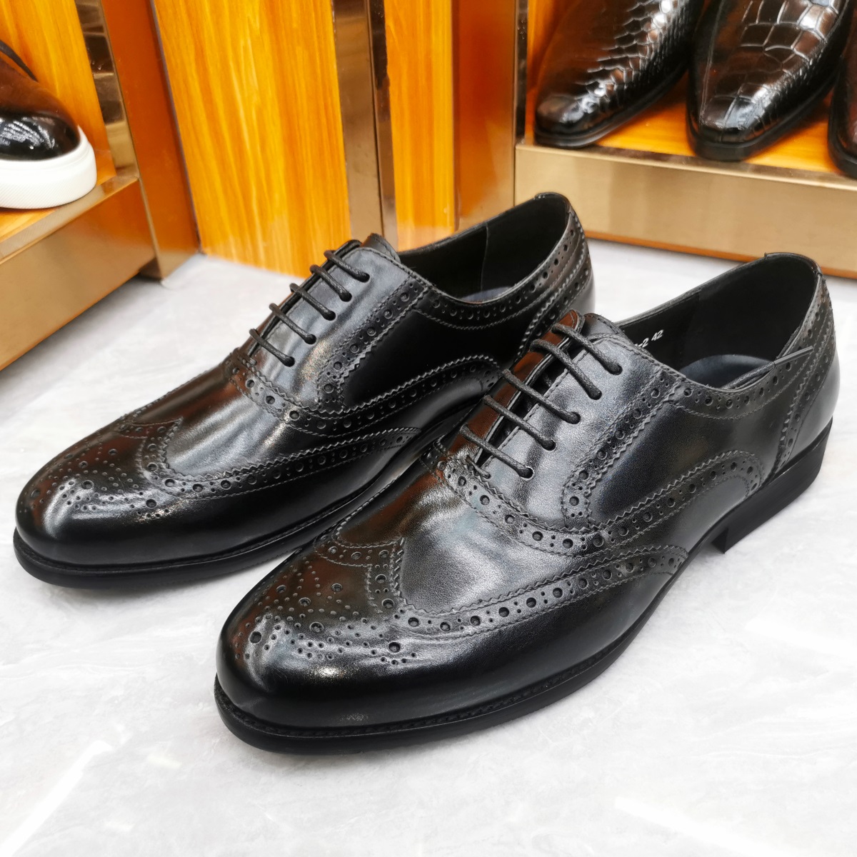 Sapatos masculinos de luxo cou - Monk Strap Shoe avaliação e preço