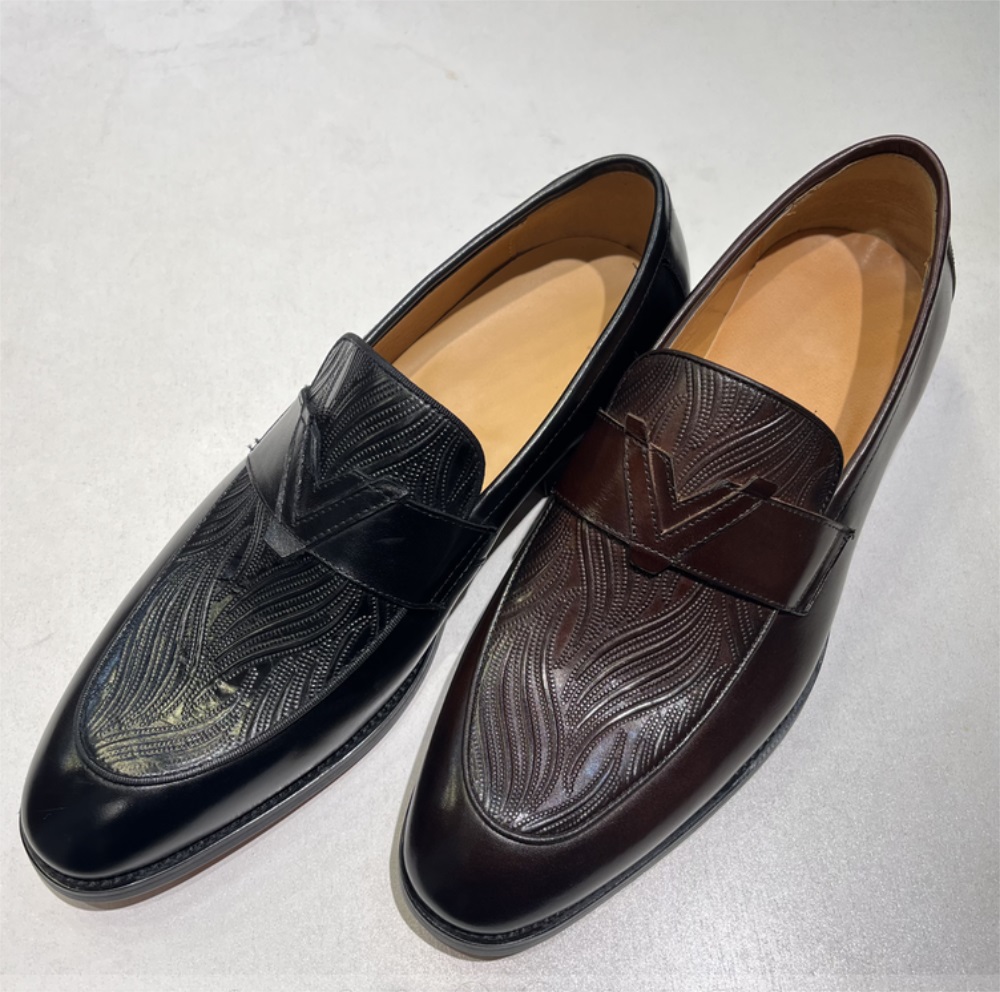 Sapatos masculinos de luxo cas - Monk Strap Shoe avaliação e preço