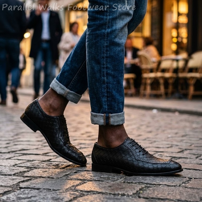 Sapatos Oxford Masculinos de C - Men'S Shoes Brogues avaliação e preço