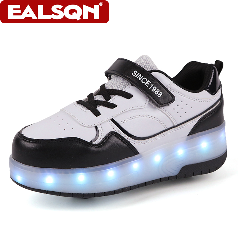 Novos Patins de Rodas Duplas c - Men Shoes Running avaliação e preço