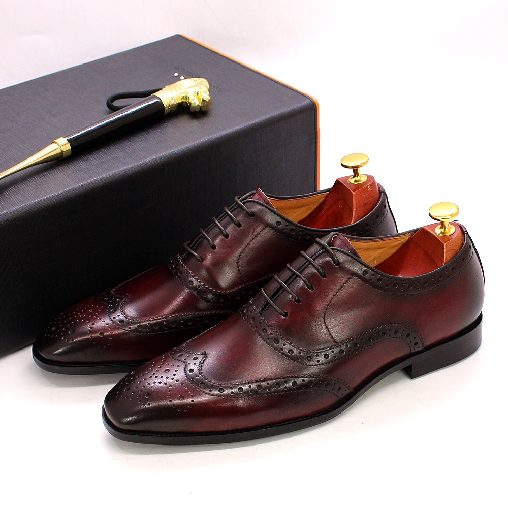 Sapatos Oxford Wingtip feitos  - Monk Strap Shoe avaliação e preço