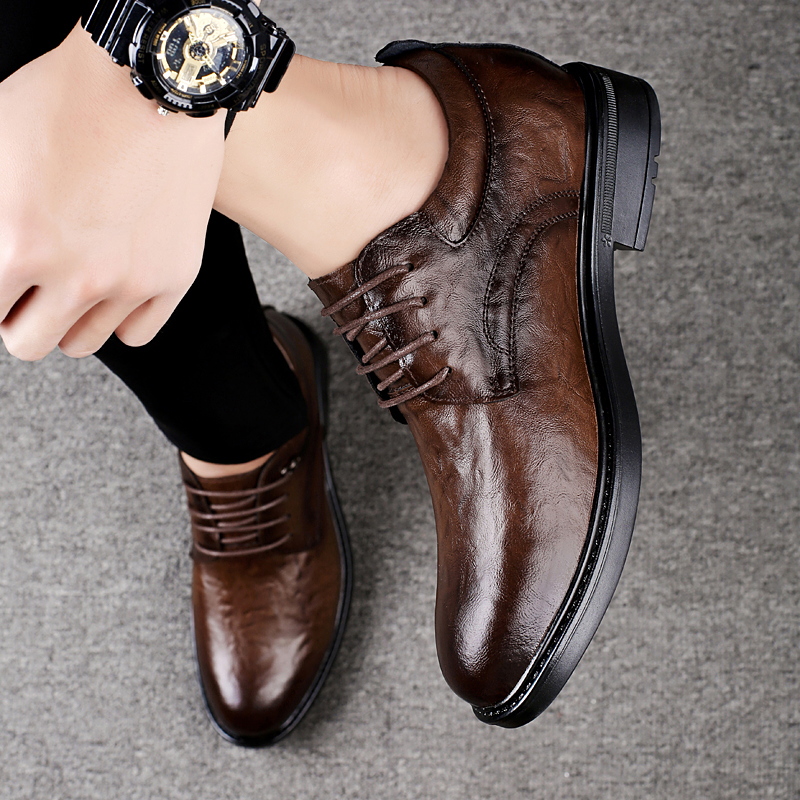 Sapatos Casuais de Couro para  - Men'S Shoes Business Casual avaliação e preço