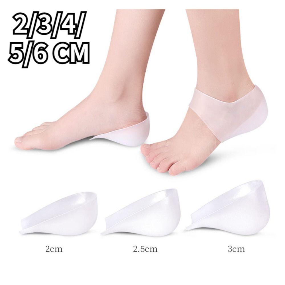1 Par de Palmilhas de Silicone - Men'S Shoes Plantar Fasciitis avaliação e preço