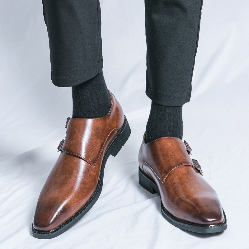 Sapatos Sociais Masculinos com - Monk Strap Shoe avaliação e preço