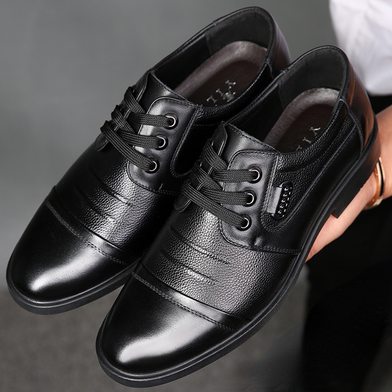 Oxfords-Mocassins de Couro Gen - Men Shoes For Office Work avaliação e preço