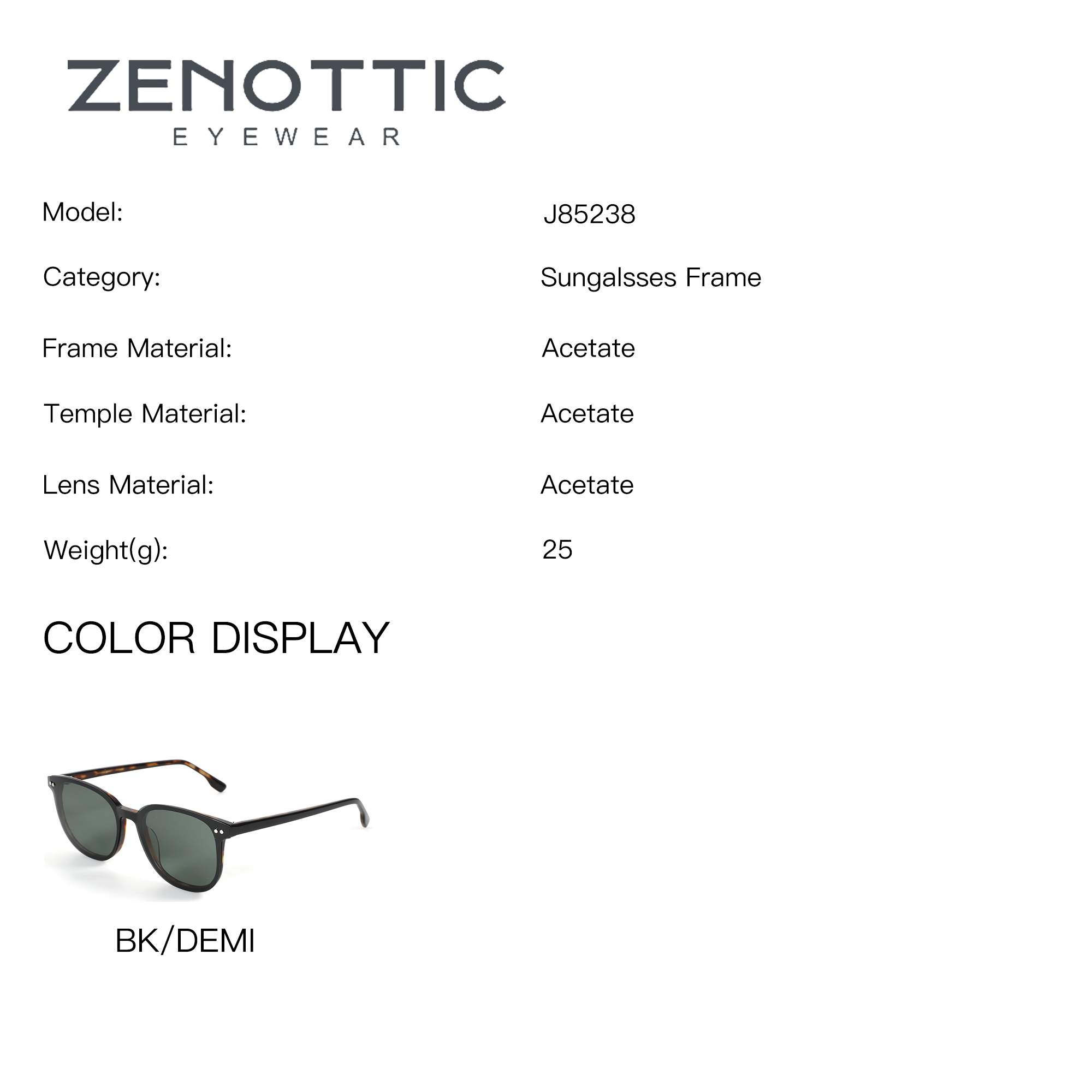 ZENOTTIC Óculos de prescrição  - Men Shoes Zegna avaliação e preço